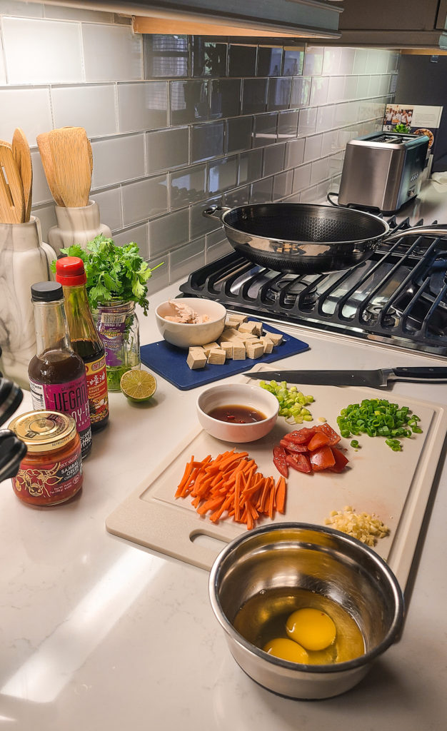 Thai Fried Rice - Prep