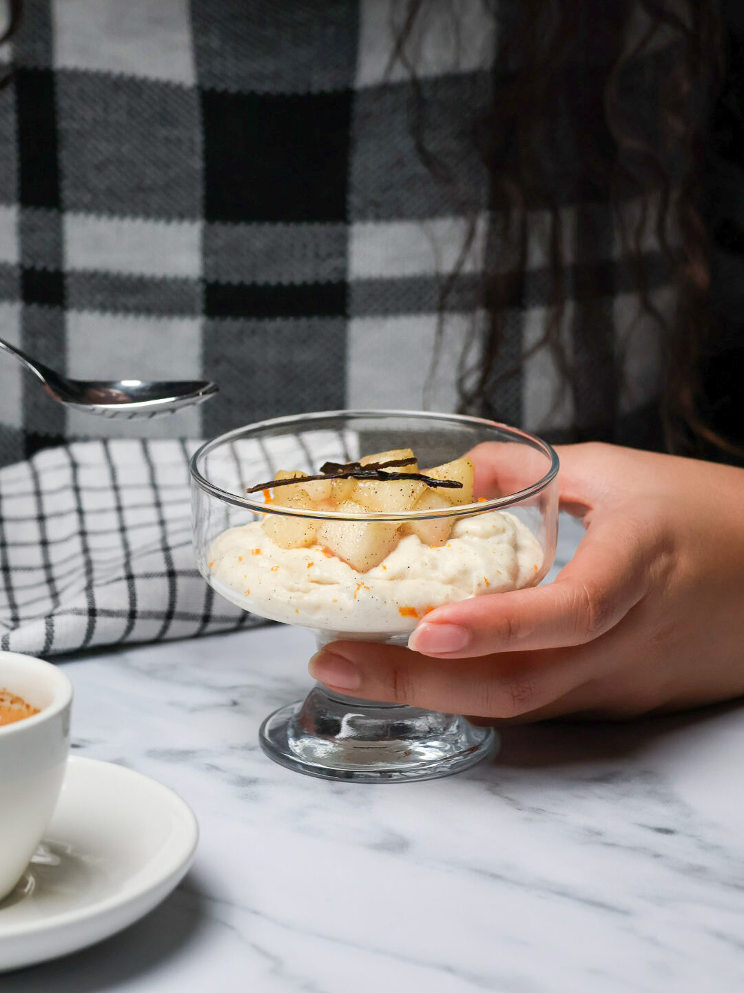 Vanilla Orange Semolina Pudding - A Girl and A Spoon